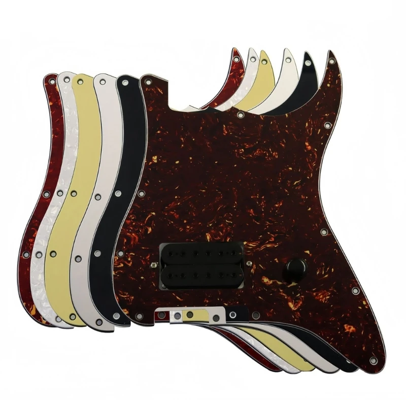 1 Set of Double Coil Pickup High Quality Prewired Guitar Pickguard Multiple Colors to Choose for Electric Guitar Accessories