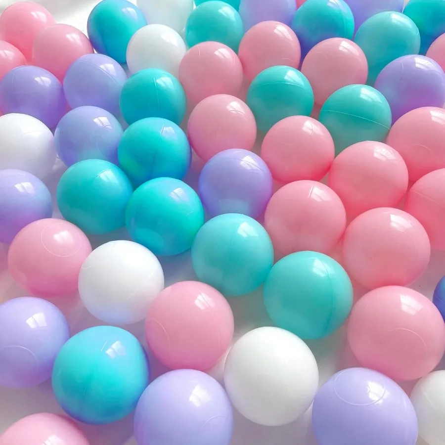 Ball Pit Balls 200 bolas de plástico para juego de bolas, parque infantil, bolas de casa de rebote a prueba de aplastamiento, pelota de piscina de plástico para niños pequeños