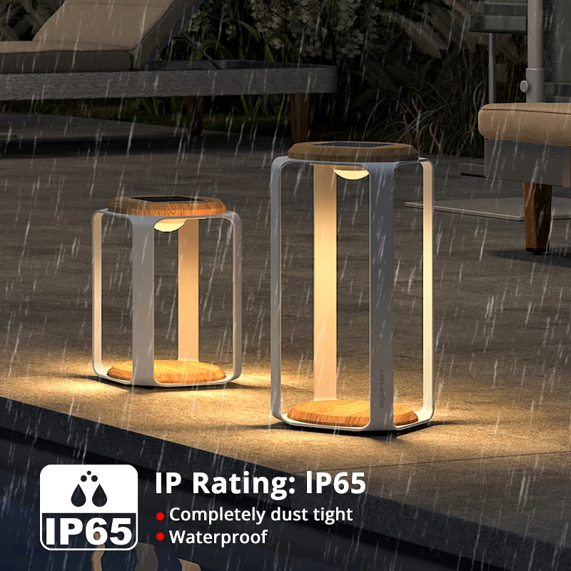 Company Customized Smart Sensor Solar Floor Light Solar Cell Powered Outdoor Warm Light Emitting Diode Lantern