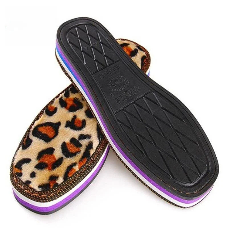 

Handmade Wear-Resistant Slip-Resistant Shoe Sole for Slippers Yarn Crocheted Large Size Cotton Slippers Bathroom Slippers