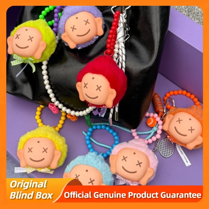 

Подлинная амитофо 7-дневная счастливая цветная серия слепая коробка с милым виниловым лицом, плюшевая сумка, кулон, кукла, загадочная коробка, счастливый брелок, подарки