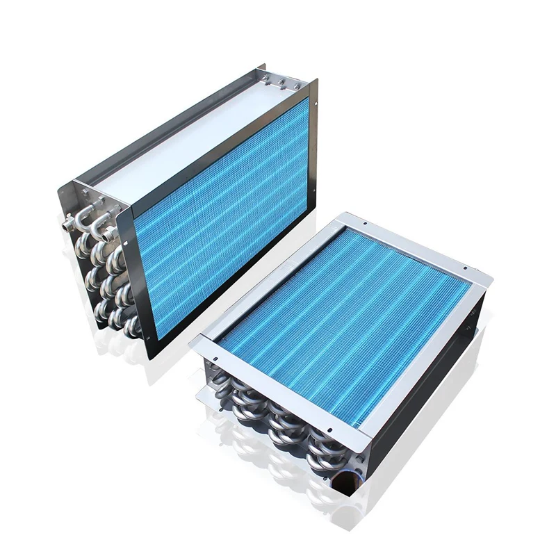 Steam Boiler Heat Exchanger Stainless Steel Tube Fin Condenser For Vending
