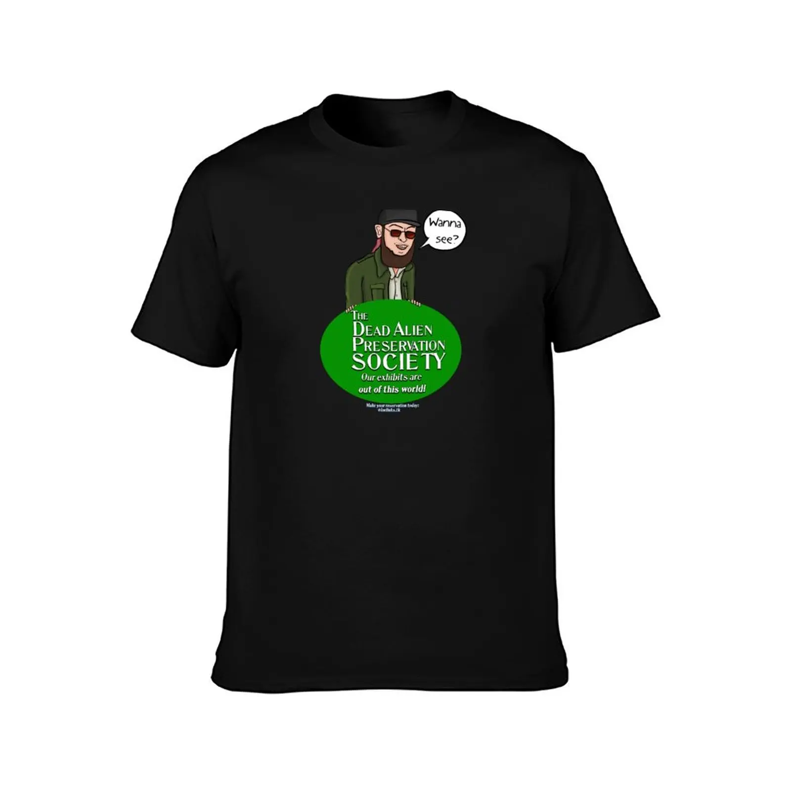 Dead Alien Preservation Society T-Shirt Summer Casual Cotton Tee Unisex Men Women