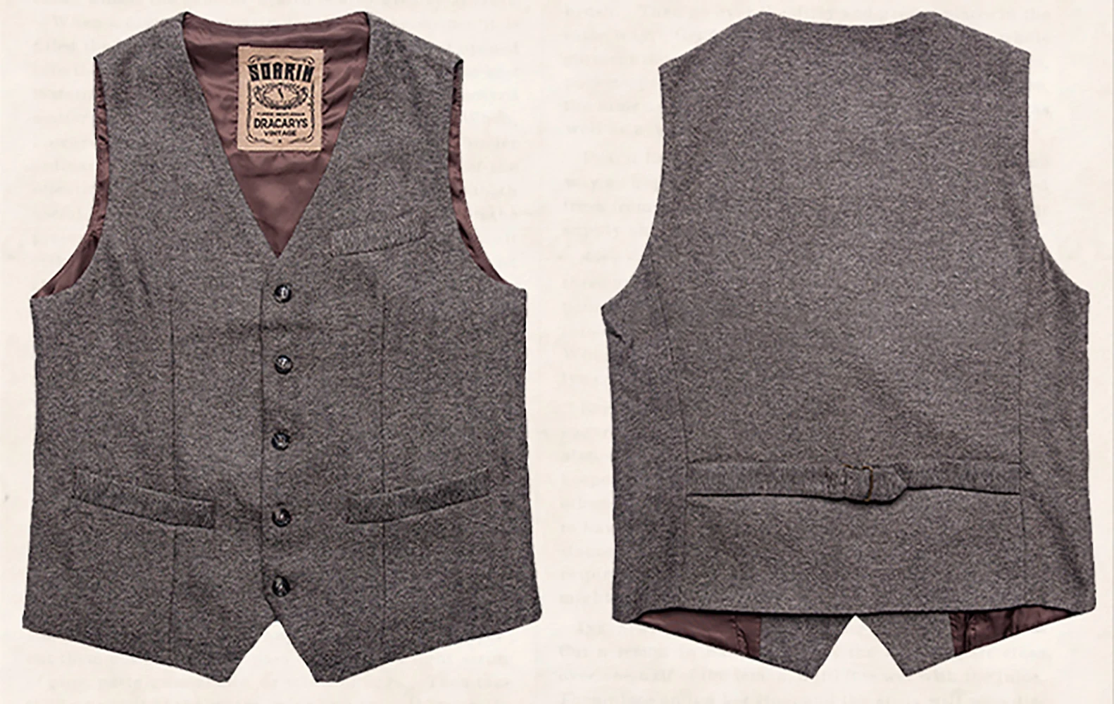 Gilet rétro en laine à col en V pour hommes, glaçure trempée, gilet décontracté, formel, garçon d\'honneur, gentleman pour mariage, hiver, 2023