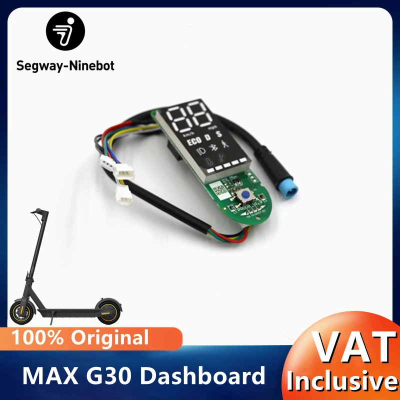 Original Dashboard Assembly For Ninebot by Segway MAX G30 G30P Smart Electric Scooter Dashboard Switch Display Accessories