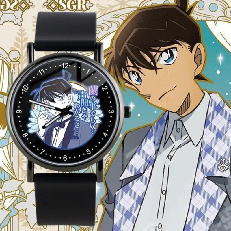 

Товары в стиле аниме: Kudo Shinichi Mouri Ran, Detective Conan, новая модель: Far Mountain и Yeqin, Sake: Azuchi, студенческие часы в подарок