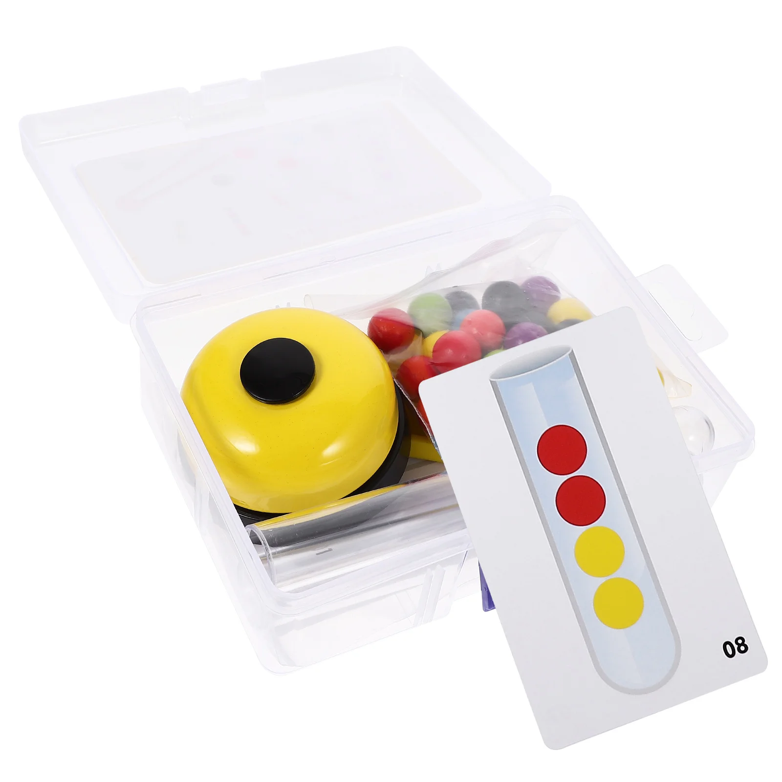 1 set di perline con clip gioco educativo per l'apprendimento dei colori sviluppo delle abilità motorie fini per bambini piccoli bambini apprendimento precoce
