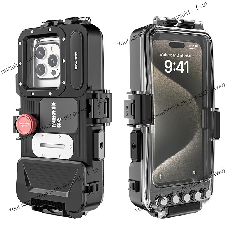 

Suitable for a variety of mobile phones 30 meters Bluetooth diving case, Apple, Samsung deep water shooting waterproof universal