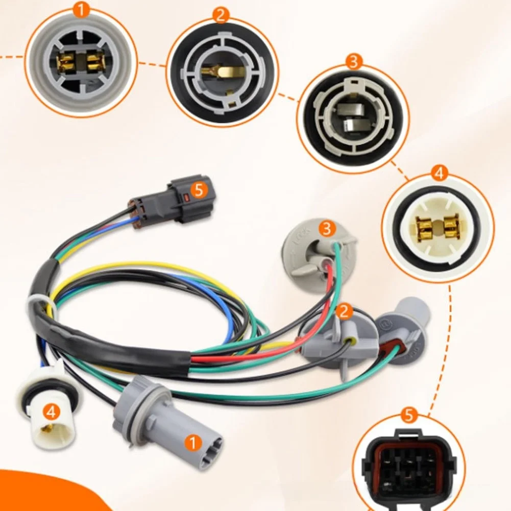 Replacement Tail Lamp Harness for Kia Soul 2013 through 2019 NON-LED Left Hand or Right Hand Rear Lighting Circuit