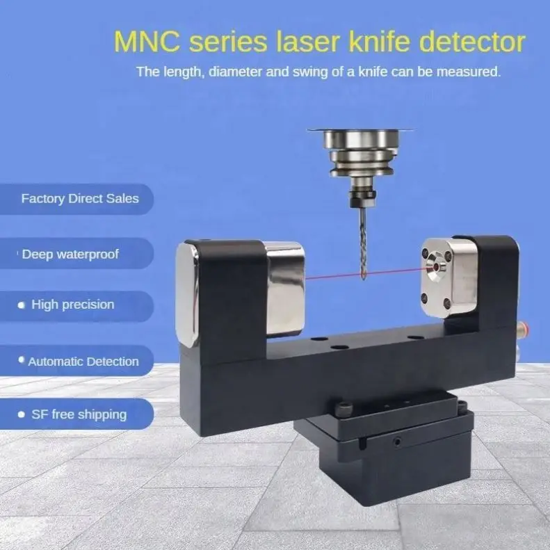 Wearing Compensation Laser Tool Setter For Milling Machine Non-touch CNC Machine Tool Setter With 5 Direction Measurement