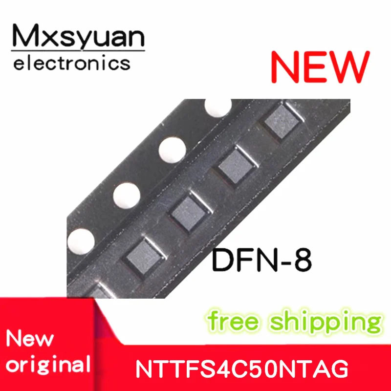 

10pcs~100pcs/LOT NTTFS4C50NTAG 4C50 QFN 30V 75A 8-WDFN 3.3x3.3 100%NEW Original