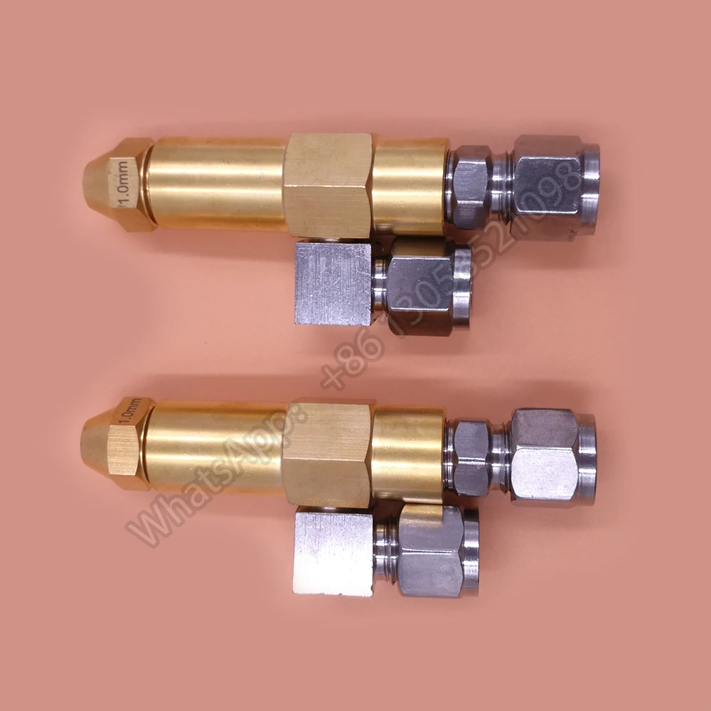 Industrial Waste Oil Burner Spray Nozzle, Full Cone Oil Nozzle, Siphon-Feed Type Oil Nozzle with Base