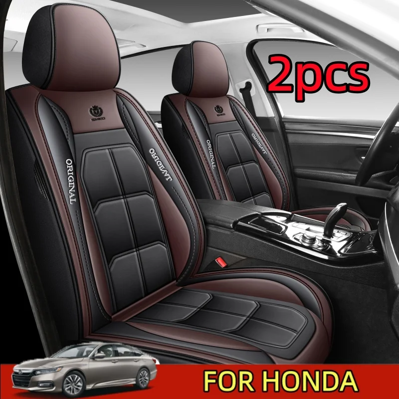 

FOR HONDA Car seat cover waterproof PU leather front full wrapping muscle seat cover wear-resistant and dirty-resistant