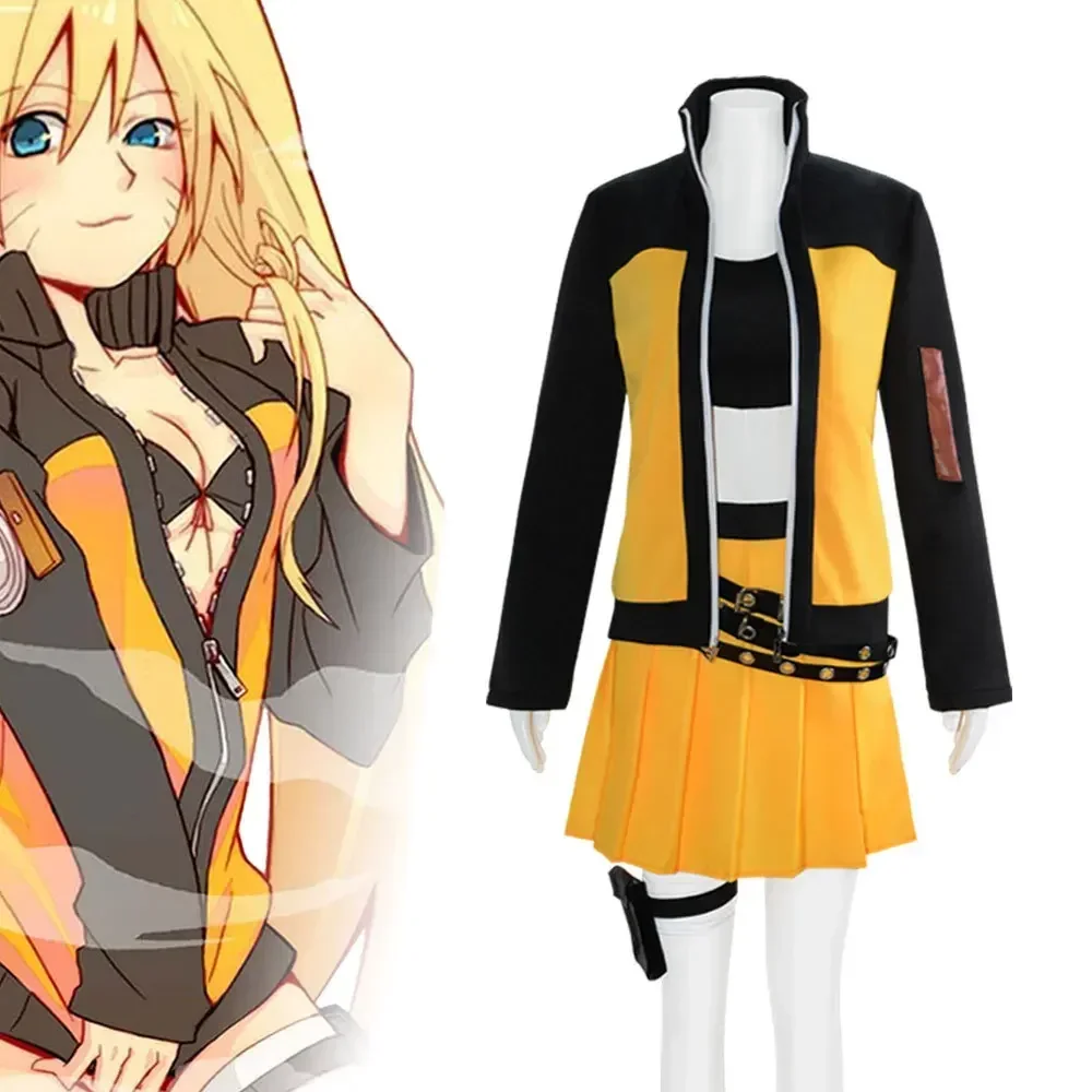 

Halloween 2026 Costume de Cosplay Anime Uzumaki pour Femme, Uniforme Sexy, ixd'Halloween et de Carnaval, Bel Ensemble de Robes