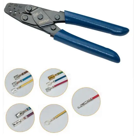 Open Barrel Automotive Terminal crimp Wiring Harness Terminals crimping tool Style plier DR-1 for Molex 10-22 awg tyco AMP EV1