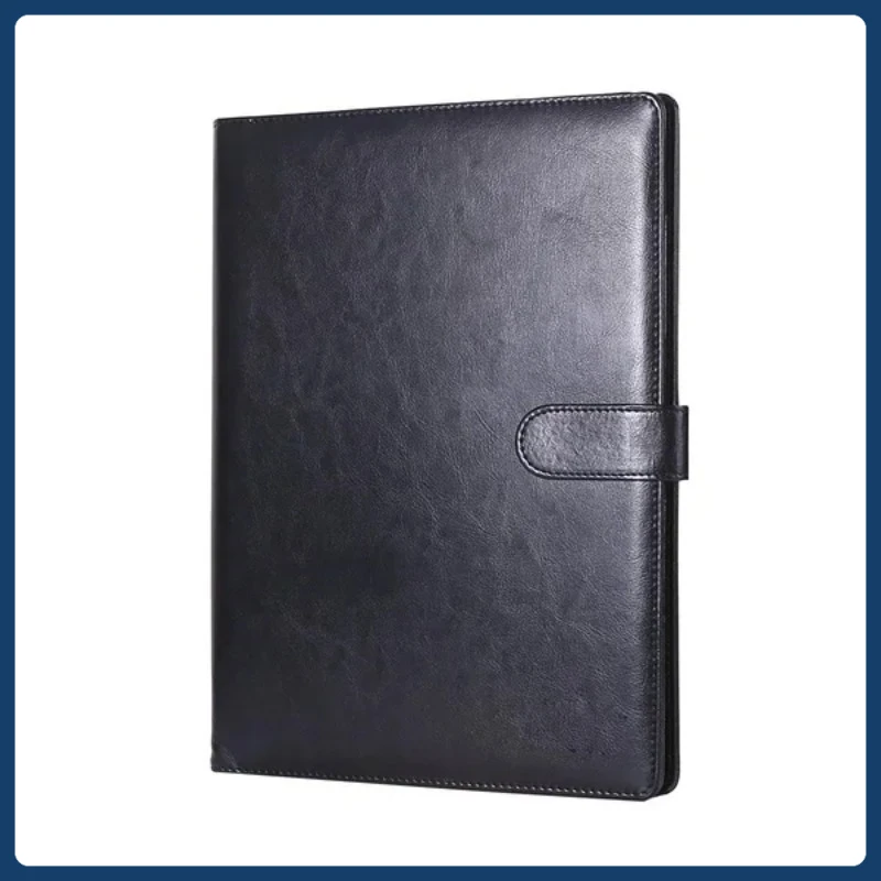 

Кожаная папка для конференций формата А5 премиум-класса — многофункциональные деловые канцелярские принадлежности для контрактов и многого другого