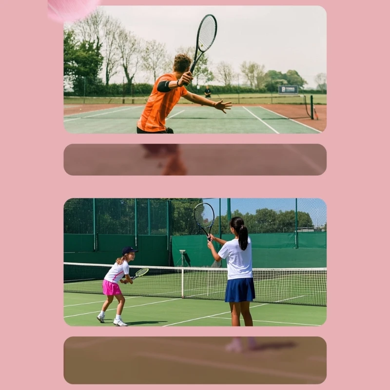 2/6er-Pack hochelastischer Tennisball, unter Druck stehender Tennisball, Trainings-Tennisball