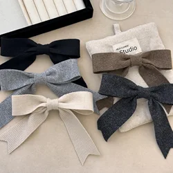 Hair bow accessories clip for girls women pin korean furry ribbon kpop sweets leading fashion trendy vintage popular catches new