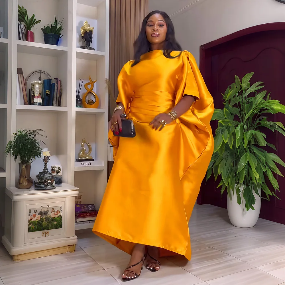 

Новинка 2023 года, африканская одежда для женщин, платье-кафтан, модное праздничное платье, винтажное летнее платье, повседневное платье, мусульманский халат BouBou