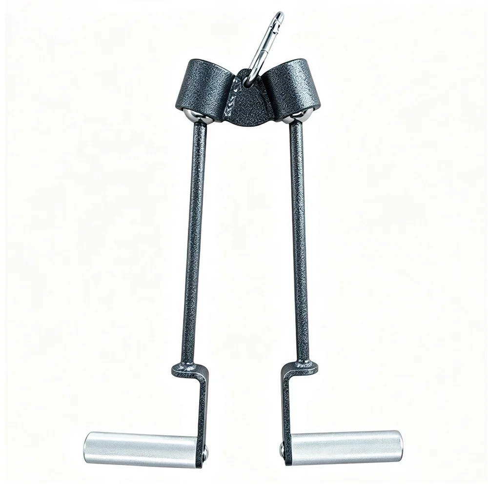 360° Rotatable Lat Pull Down Handle Mag Grip Multi-Function Bar for High & Low Lat Pulldown Cable Machine