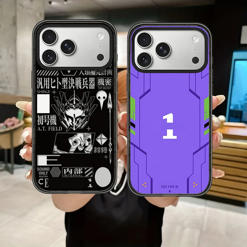 

Anime Top Secret Impact Black Border Magnetic Cover for IPhone 12 13 14 15 16 17 Pro Max Case for IPhone 17 Air