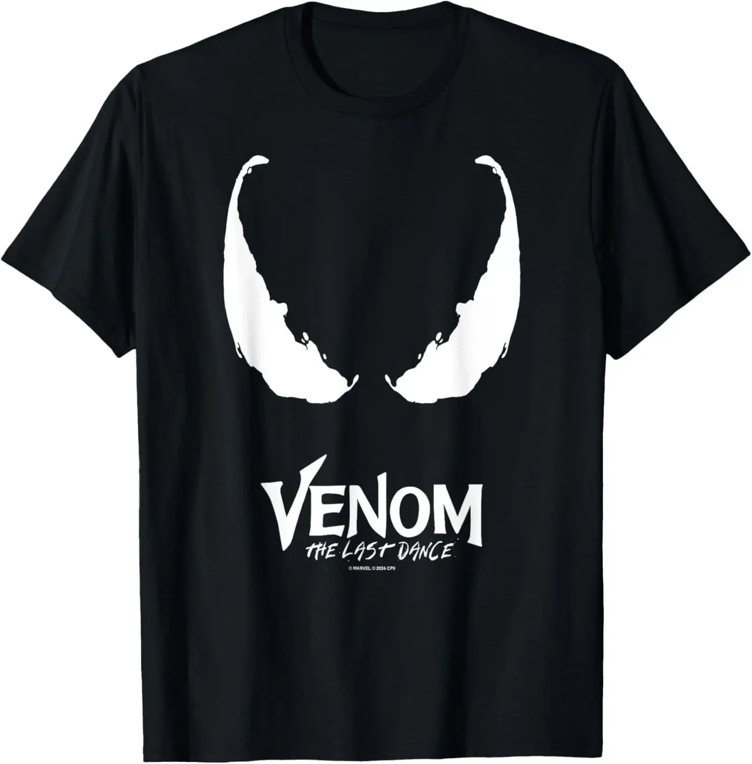 

Marvel Venom: The Last Dance Venom 3 Logo and Symbiote Eyes T-Shirt