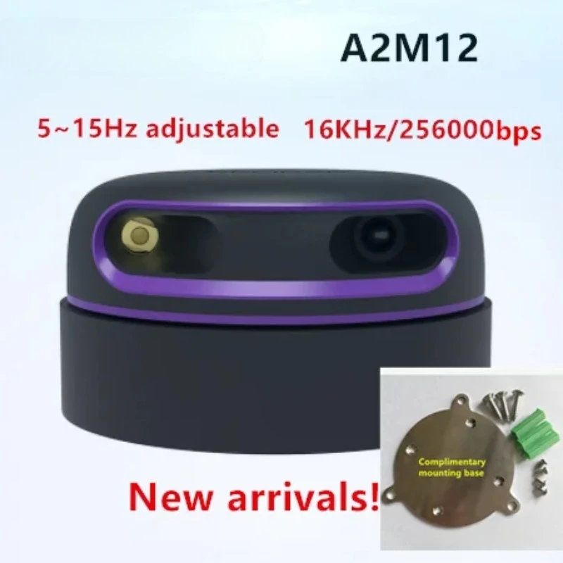 

SLAMTEC RPLIDAR A2M12 360° Laser Range Scanne Triangular Ranging 12m lidar Mapper Rplidar A2 Scanner Kit sensor measurement tool