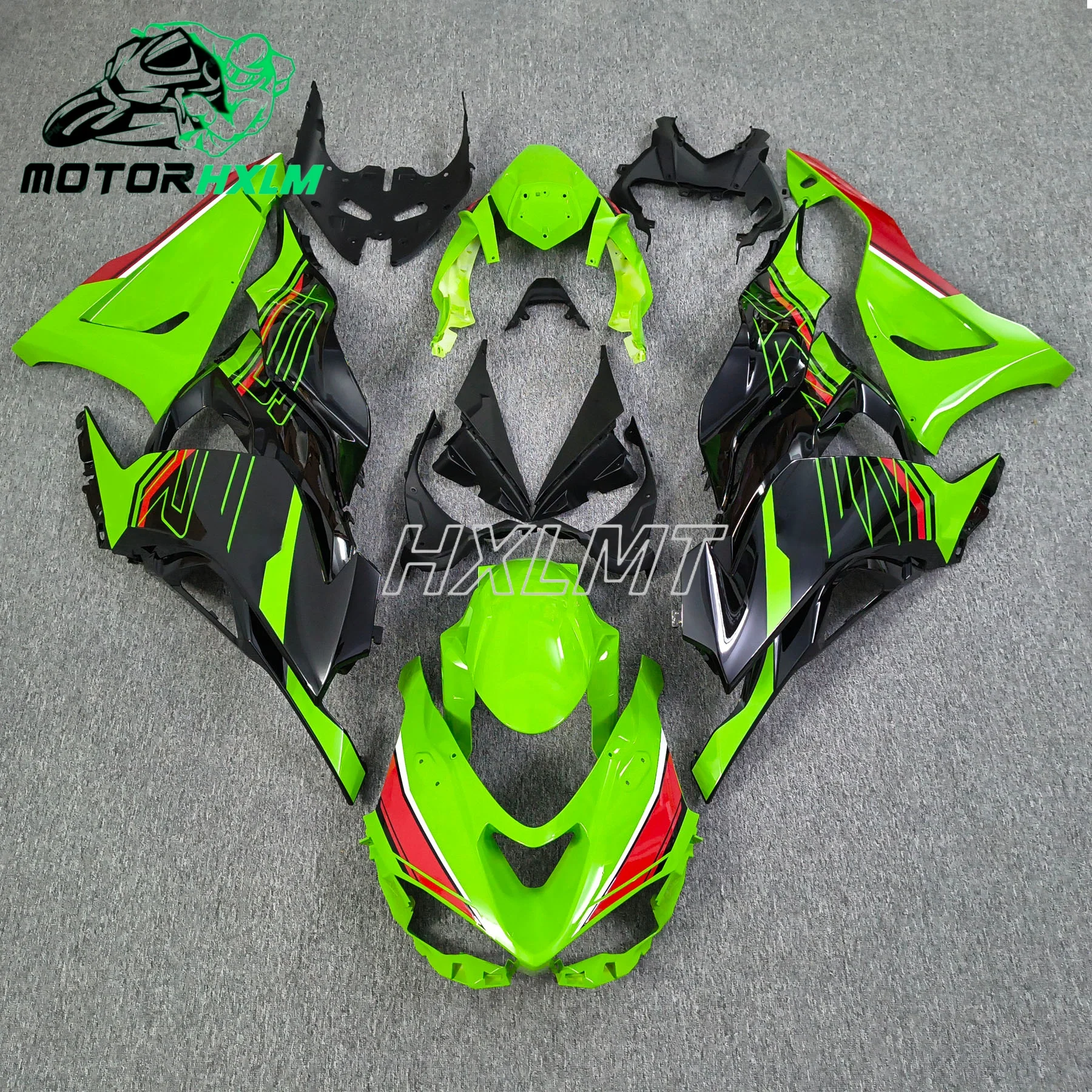 Painted ABS Full Fairing Kit Complete Bodywork Set For Kawasaki ZX6R 636 2024 2025 2026 Motorcycle Custom Color Fairings Cowling