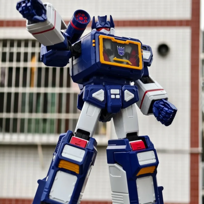 Disponibile Blokees Soundwave Action Edition assemblaggio modello mobile giocattolo G1 Rumble Ravage pacchetto di accessori per attacco ad onde d'urto