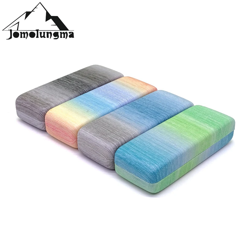 Colorful Leather Glasses Case Box Compression Waterproof Handmade Retro Portable Storage Protector For Eyewear GC20240918