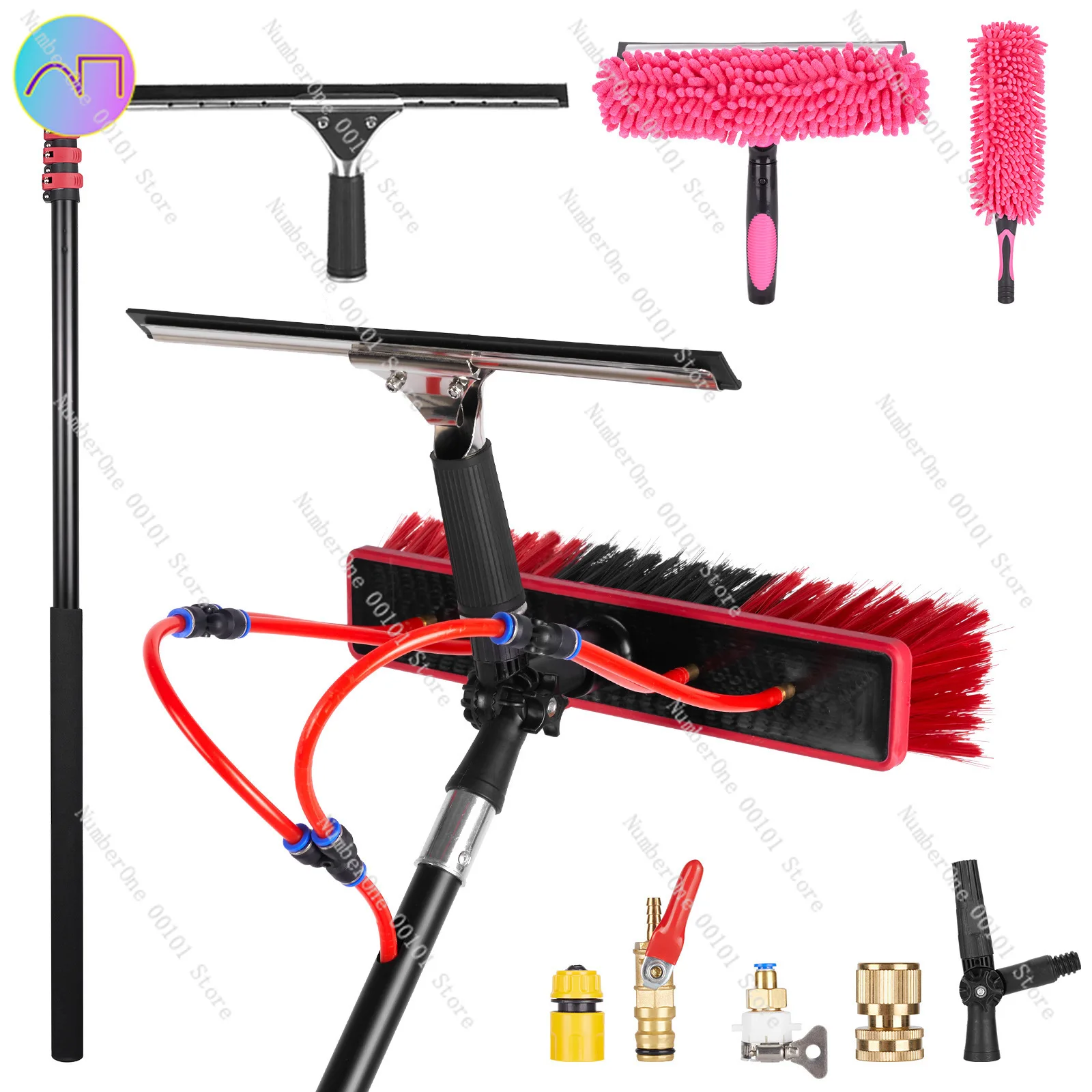 30 Ft Window Cleani…