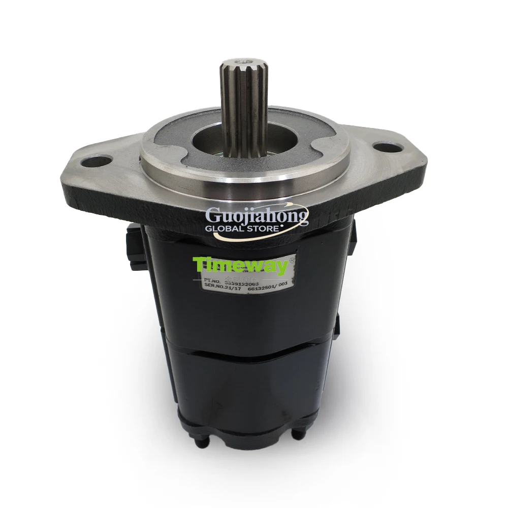 

3339122063 Hydraulic Gear Pump Assembly for JCB Backhoe Loader 3CX 4CX Construction Machinery OEM Replacement