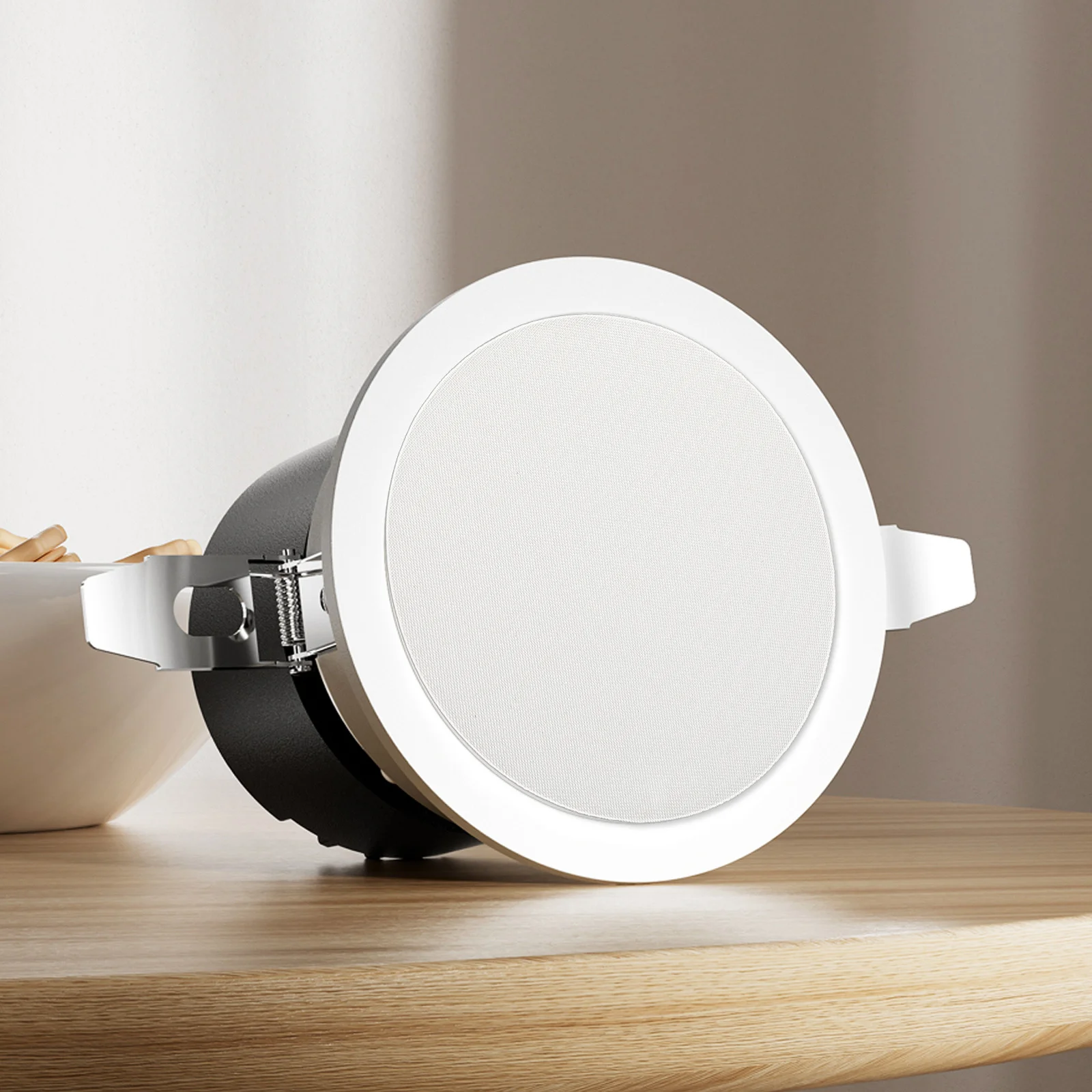 2 قطعة 18 سنتيمتر ضوء الناشر ورقة القماش عاكس الضوء للسقف الأضواء النازل المضادة للوهج لينة الإضاءة الحضانة غرفة نوم المعيشة