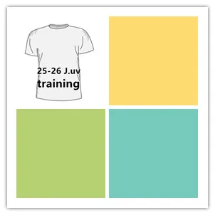 Camiseta Deportiva para Entrenamiento Juvenil 2526, Ajuste Cómodo, Transpirable, Cuello Redondo, Tallas S-2XL