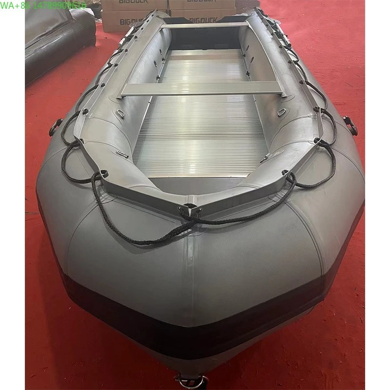 Factory Inflatable Rubber Boat Thickened Hard Bottom Kayak Hovercraft Fishing Boat Inflatable Life Motor Assault Boat