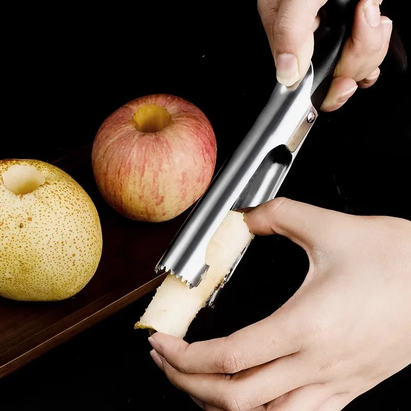 1pc Fruit Core Remover Apple Pear Seed Extractor Kitchen Pitting Tool for Home Fruit Preparation and Bakings