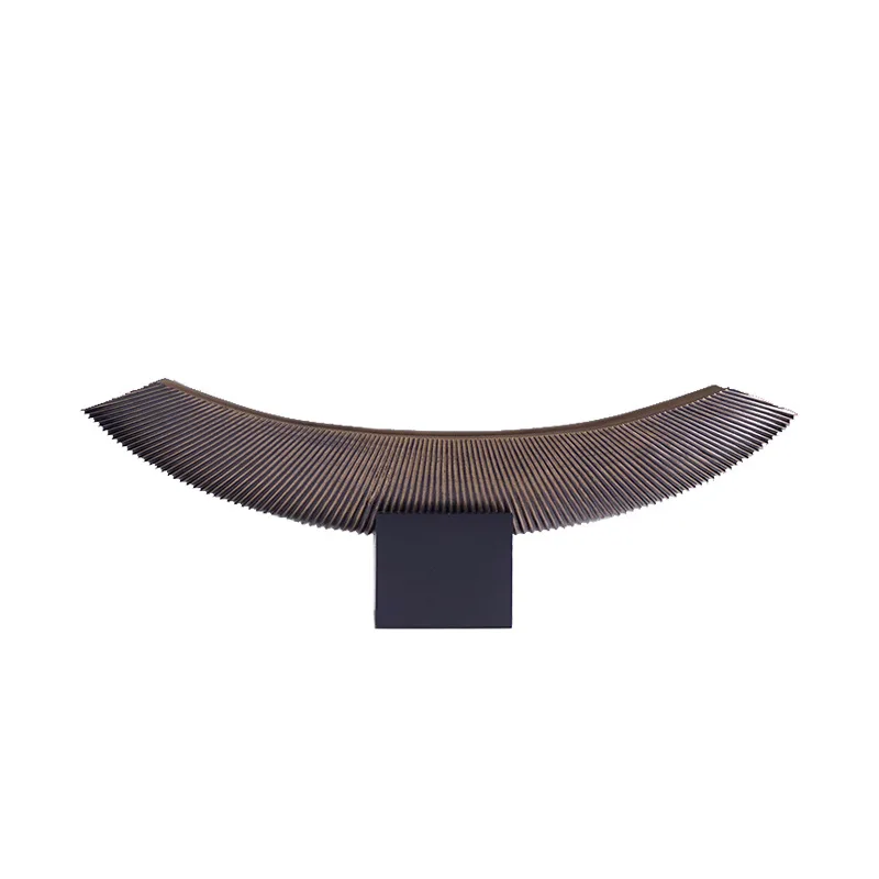 

New Chinese charm fruit plate, home creative resin plate ornament, imitation wood texture storage plate