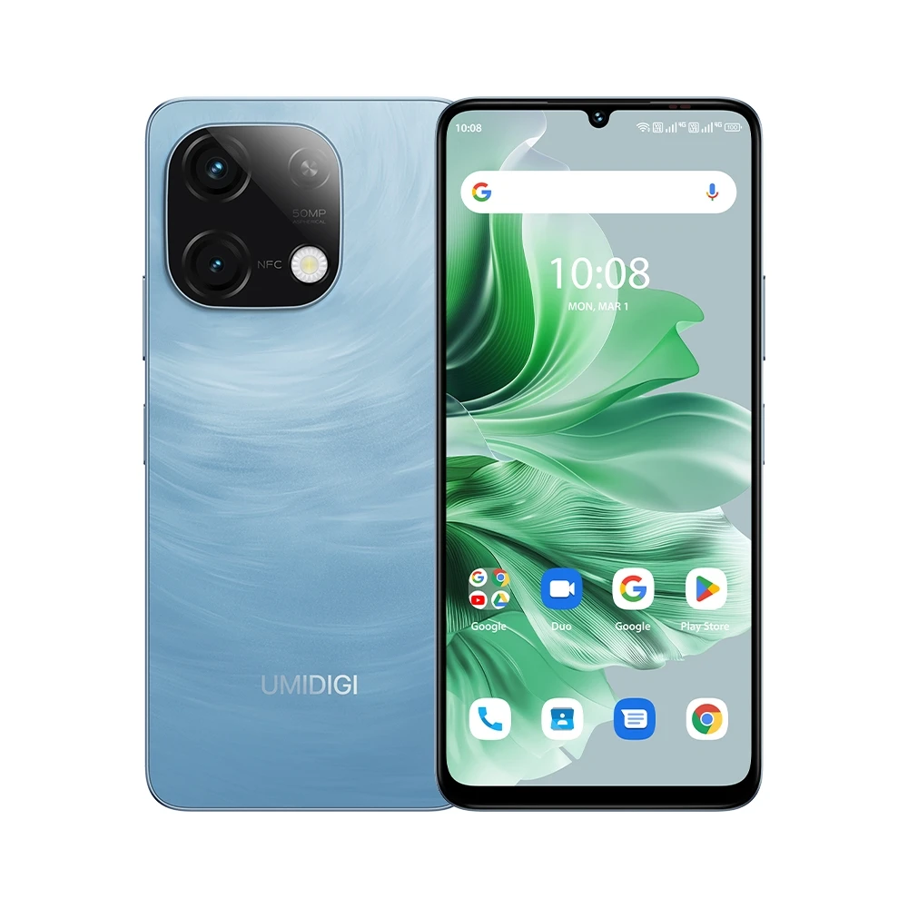 UMIDIGI G9C Smartphone Android 14 MTK Helio G36 Octa Core 6GB 128GB 6.75” FACE ID 5000mAh Battery 50MP Camera 4G NFC Cellphone