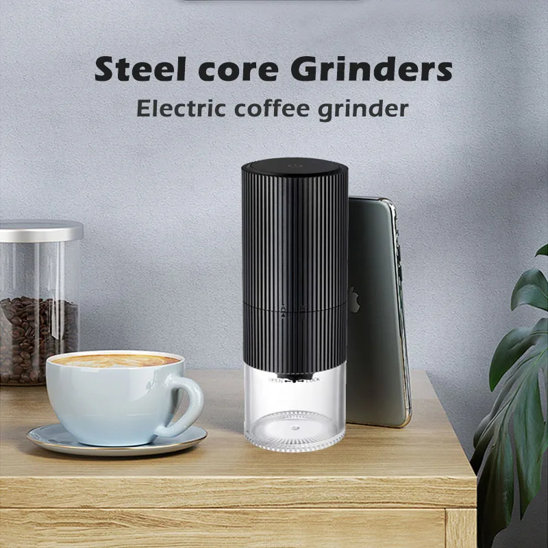 Electric Coffee Grinder TYPE-C USB Charge Professional Ceramic Grinding Core Coffee Beans Mill Grinder New Upgrade Portable