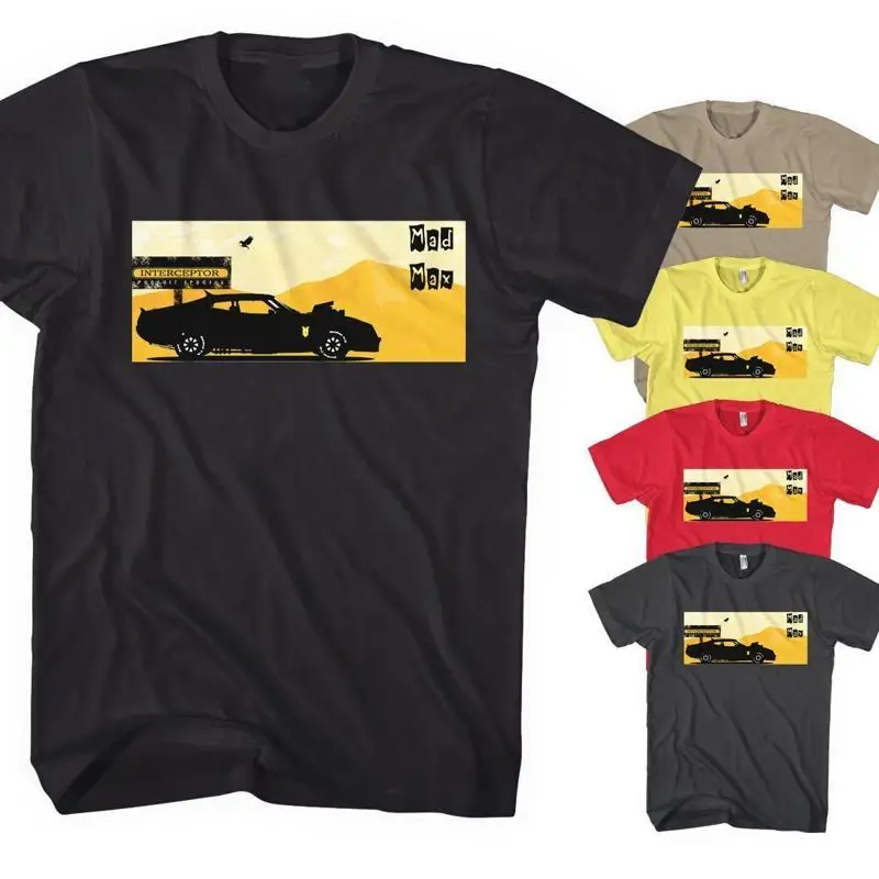 òÖMens Mad Max Car Interceptor Hot Rod Movie Fury Cinema T Shirt New S 5XL MM1 òÖ