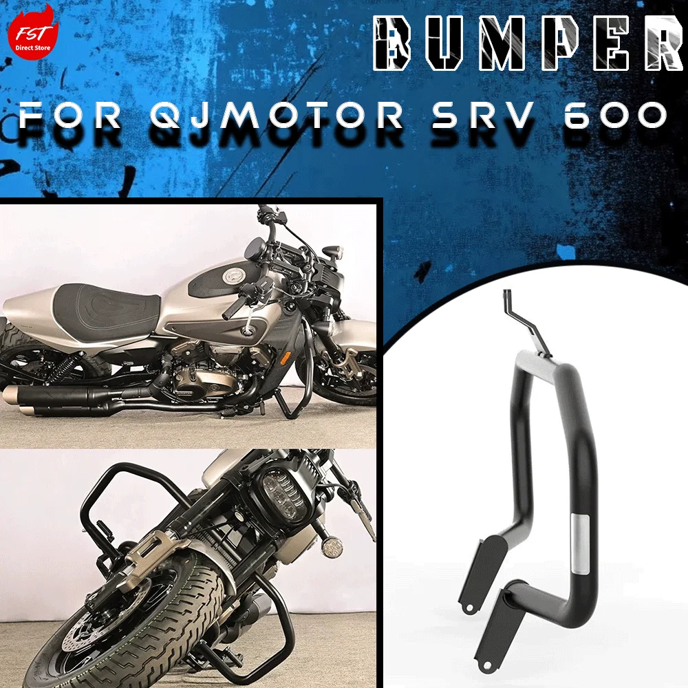

Fit for QJMOTOR SRV 600 Crash Bar, Anti-fall Bumper, Motorcycle Racing Guard Modification Parts