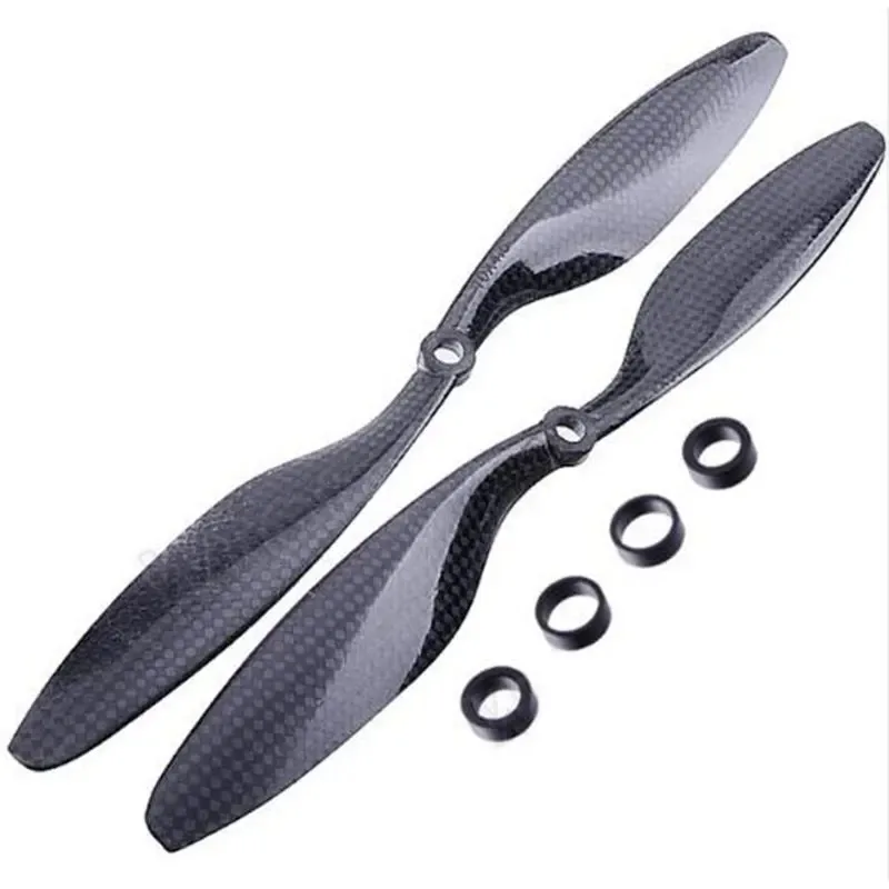 12 Inch 3K Carbon Fiber Propellers CW CCW 1238 1047 for RC Multirotor Drone