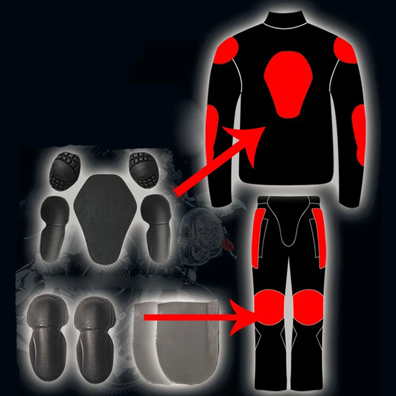 Chaquetas de carreras reflectantes grandes verdes para motocicleta, Equipo Impermeable, chaqueta de armadura corporal, ropa de carreras reflectante