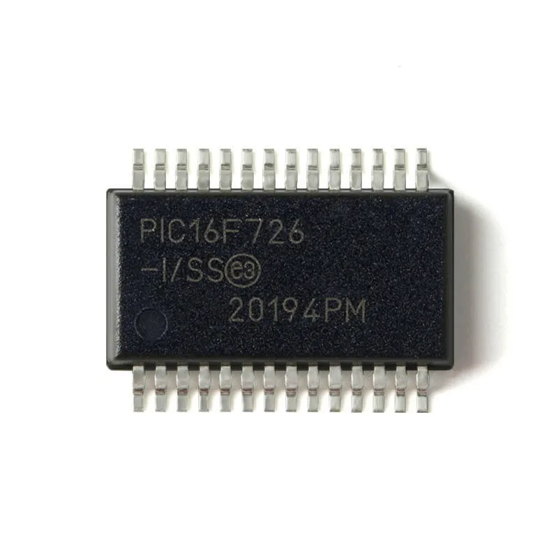 1 pcs Original Microcontroller PIC16F726-I/SS SSOP-28 28Pin FLASH MCU with XLP technology for embedded development,industrial co
