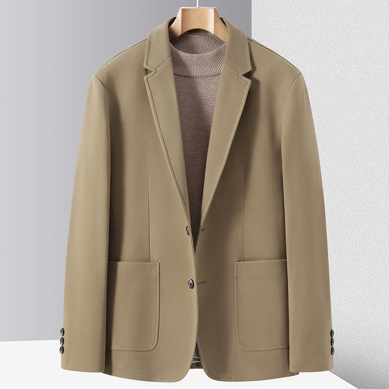 

Spring and Autumn new thin suit men's Korean version slim fit trend small suit men's casual single Western jacket