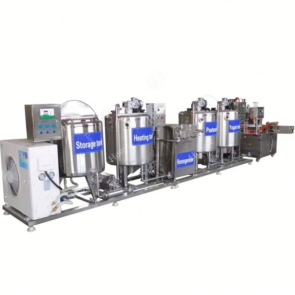 100 Liter Milk Bach Pasteurizer And Cooling Machine 300L Pasteurized Mini Milk Pasteurization And Filling Machine