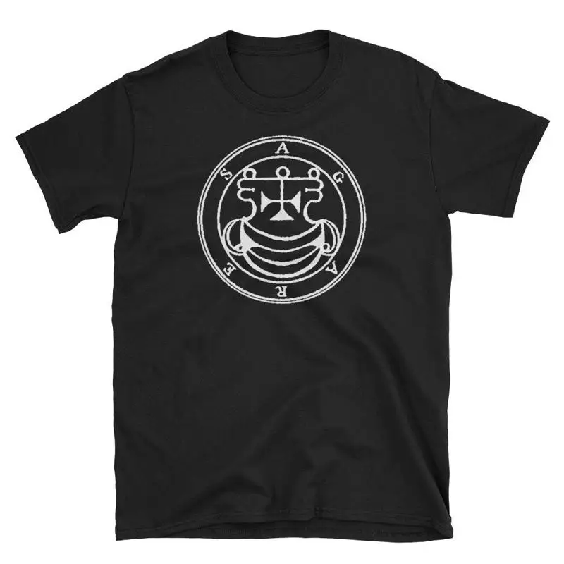 Camiseta del círculo del demonio del talismán Sigil del sello de Agares