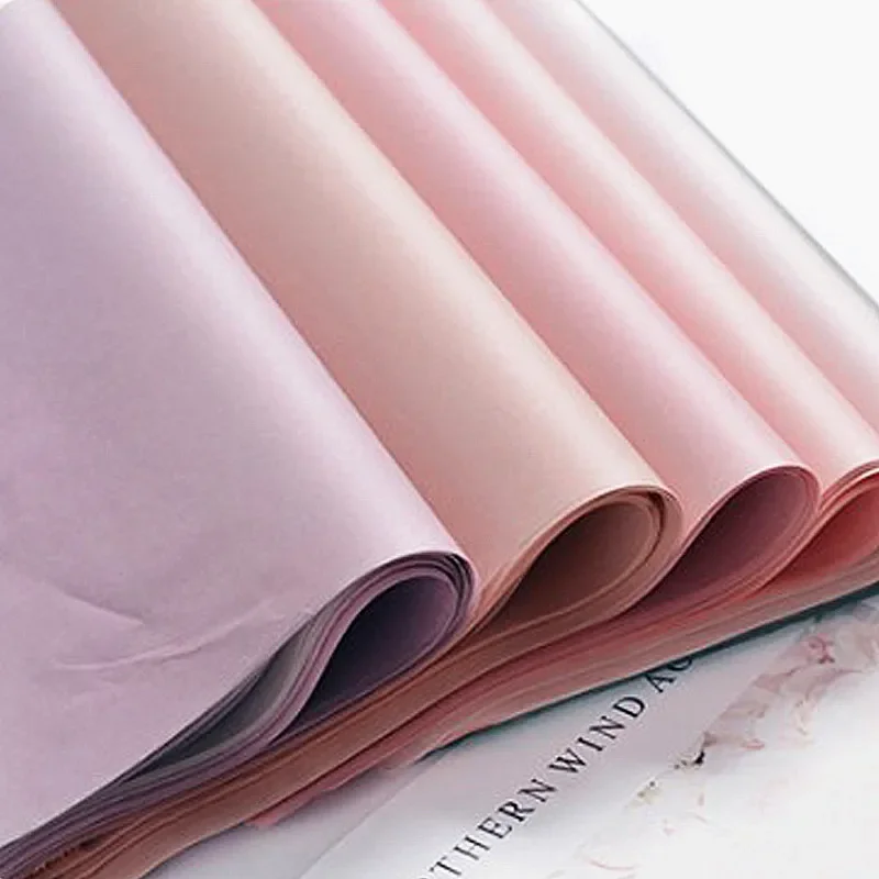 

40pcs Tissue Paper 75*25CM Craft Paper Floral Wrapping Gift Packing Paper Home Decoration Festive Party Supply Home Decor