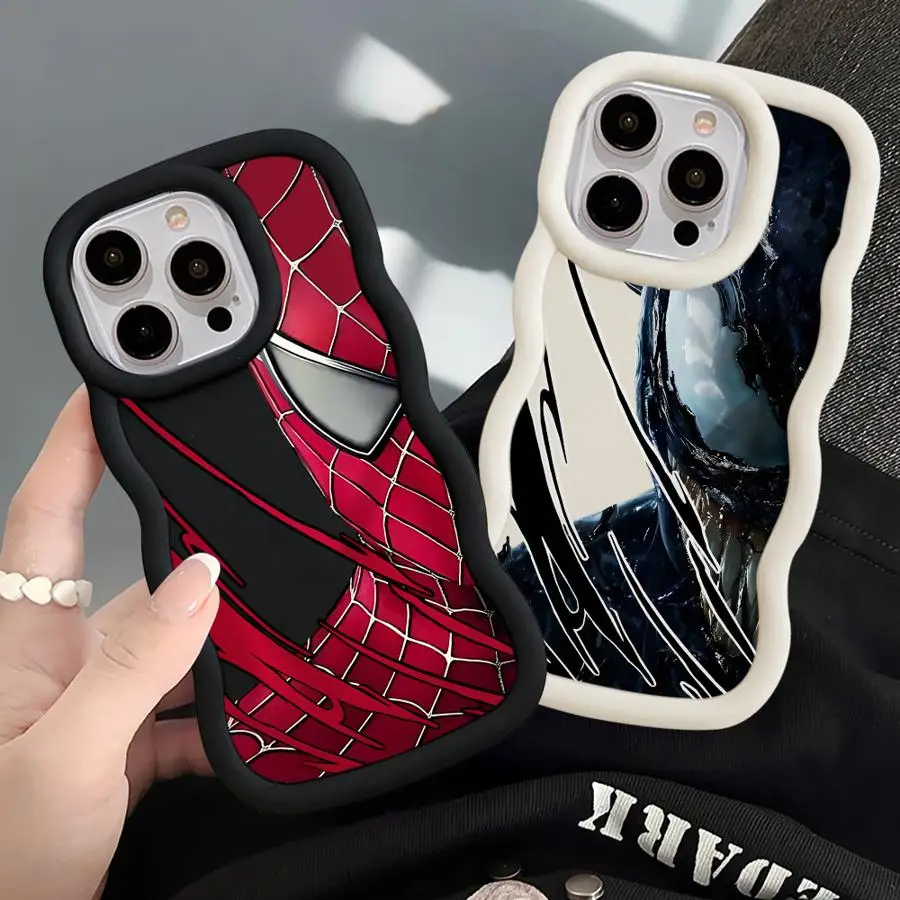 Marvel Spiderman Phone Case for Redmi Note 8 9Pro 9S 10 11 4G 10S 10Pro 10Lite 11 13Pro4G 5G 11 12 13ProPlus5G 12 13 4G 5G