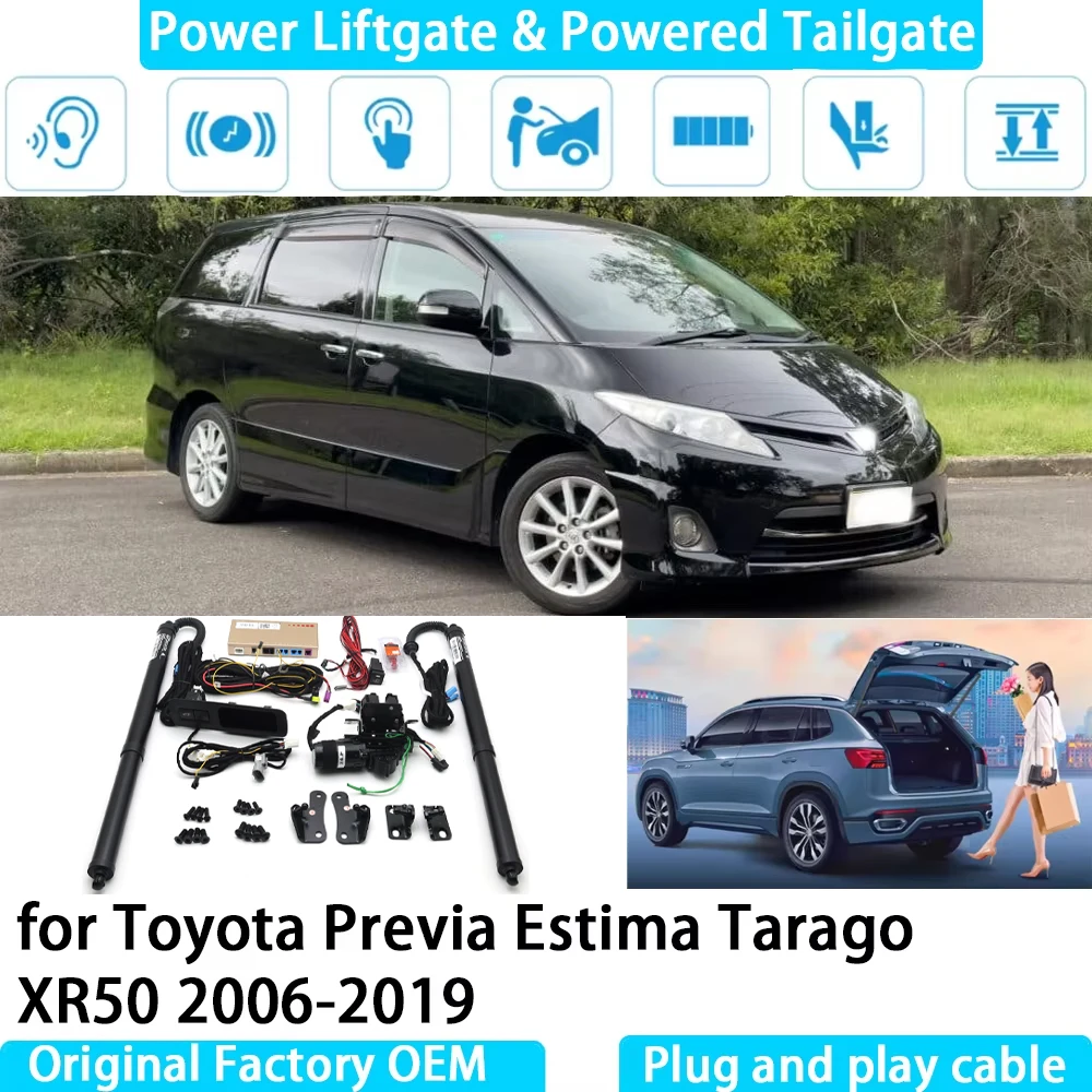 for Toyota Previa Estima Tarago XR50 2006-2019 Automatic Electric Power Liftgate Powered Tailgate Strut Tail Gate